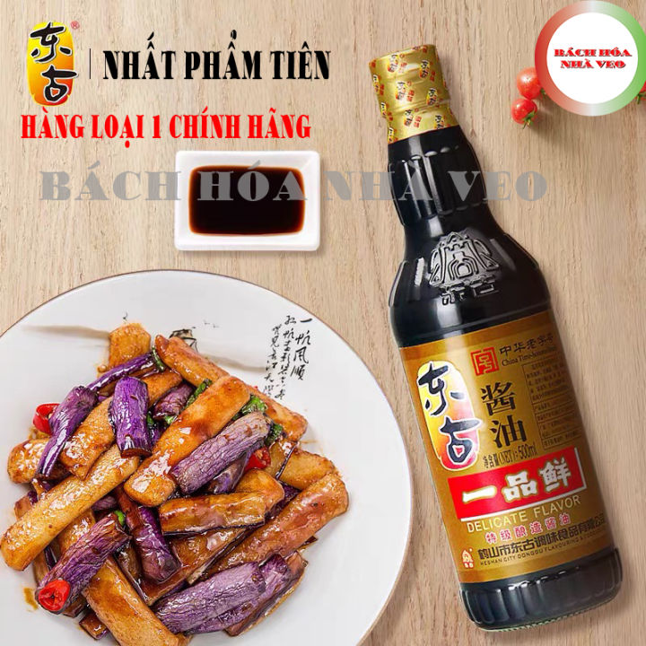 Xì Dầu Càng Cua Nhất Phẩm Tiên 500ml Date Mới, Xì dầu Trung Quốc HÀNG ...
