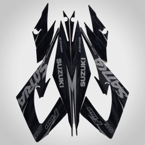stiker striping standart satria F150 2013 list standart stiker list body Satria F150 2012 standart kualitas terbaik