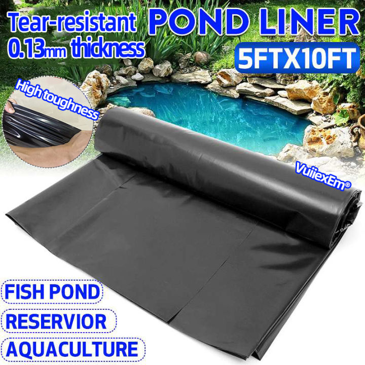 Fish Pond Liner Outdoor Waterproof Cloth Gardens Pools PVC Membrane