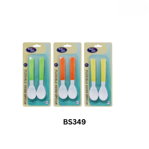 Baby Safe Sendok Makan Bayi Flexible & Heat Indicator Spoon Indikator Panas Baby