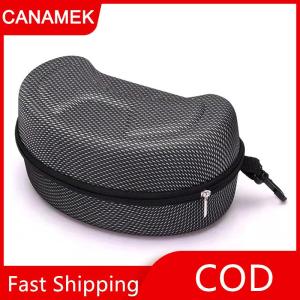 【CANAMEK】 Trượt tuyết Snowboard kính hộp cứng EVA di động bảo vệ Mang trường hợp chống nước chống sốc vỏ trượt tuyết phụ kiện