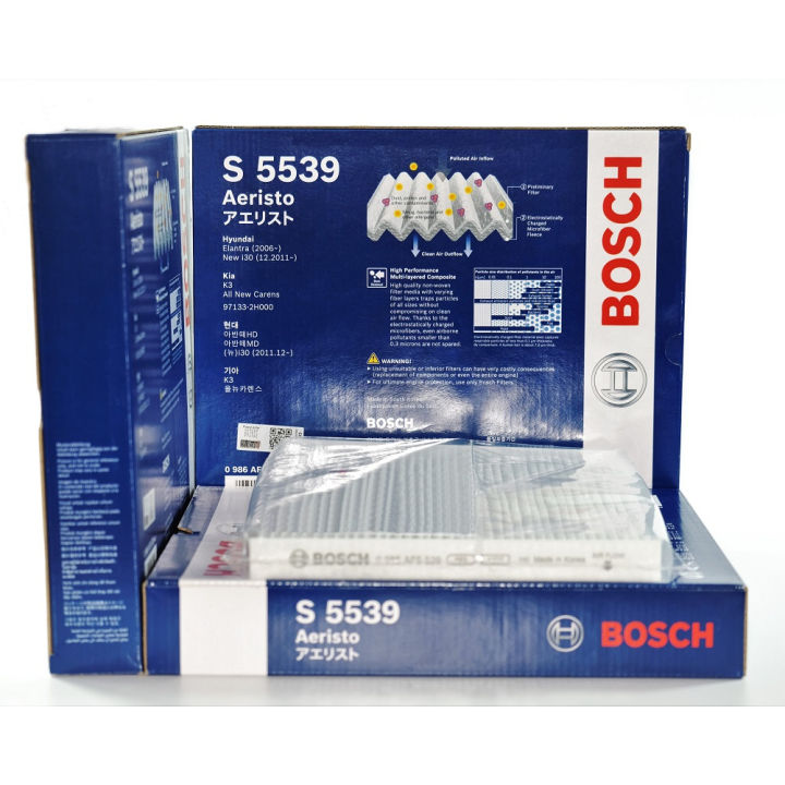 Lọc Gió Điều Hòa BOSCH Mã SP: S5539 Dành cho Xe Hyundai Accent, Elantra ...
