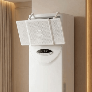 OKDEALS01 Wall Mounted Adjustable Air Conditioning Windshield Scalable Anti Direct Blowing Window Air Conditioner Board Universal Controlled Air Supply Air Vent Windshield For Home