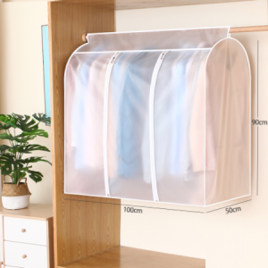 [Fast Shipping] Clothes Dust Cover Wardrobe Clothes Storage Clothes protector Waterproof Moisture Dust-proof Multi Size Clothes Cover Center zipper Zipper on both sides big opening