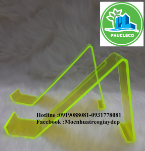 10 cái Chân đế kê giày dép  chất liệu mica Đài Loan cao cấp.