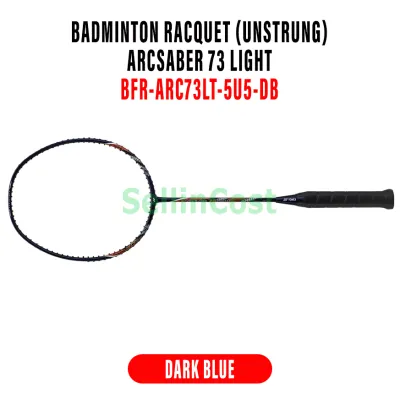 SellinCost Original Yonex Arcsaber 73 Lite Badminton Racket Racquet 73 Light Frame (Unstrung) 5U/G5 22-27lbs Racket Raket Squash Sport Outdoor Equipment BFR-ARC73LT 原装Yonex羽毛球拍