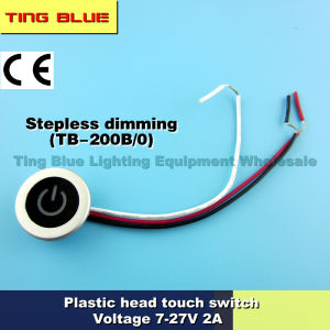 【10pcs】Professional lamp accessories Table lamp LED touch switch dimmer switch desk lamp tact switch bathroom lamp mirror lighting electric touch switch 7-27V 2A