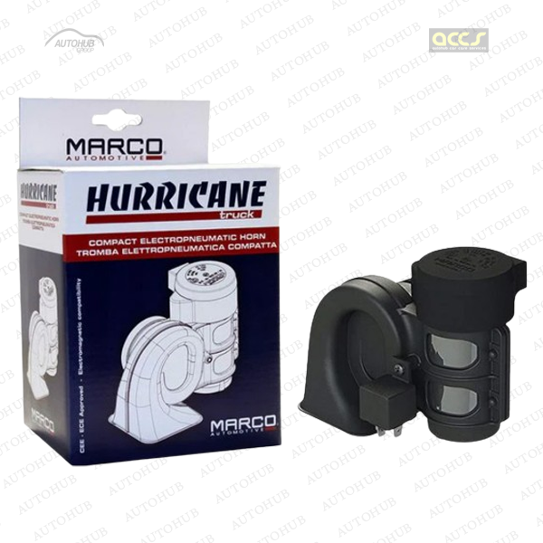 Marco Koperen Hoorn/Toeter met Compressor (Zwart
