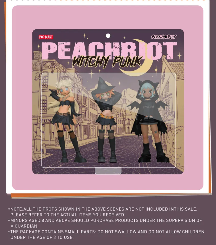 POP MART Peach Riot Witchy Punk Figures | Lazada Singapore