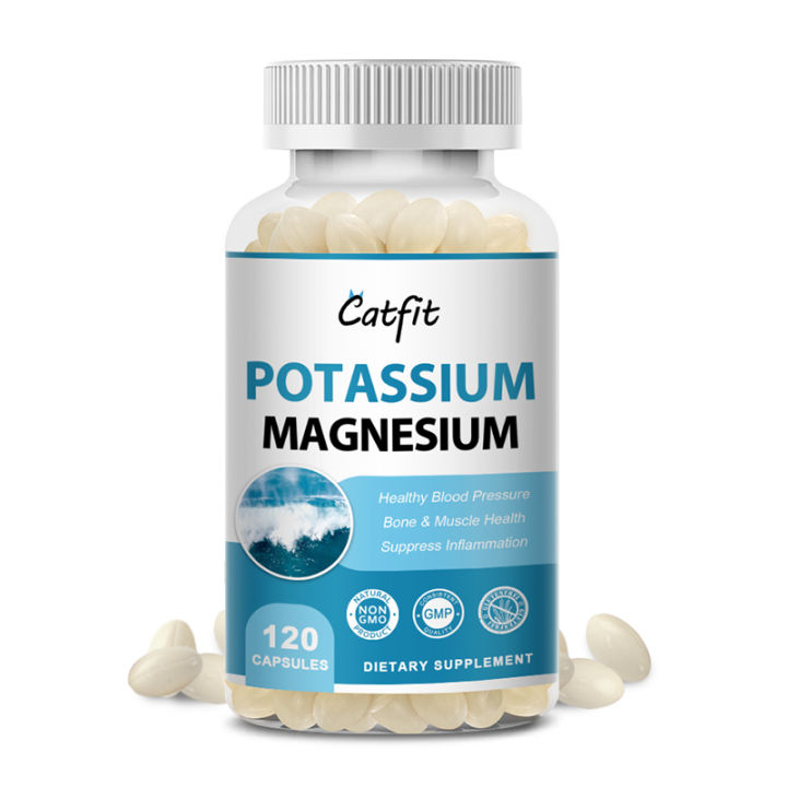 Magnesium Potassium Capsules Relieve Anxiety and Tension Improve Sleep