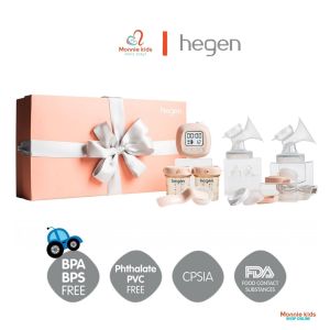 Máy hút sữa điện đôi HEGEN PCTO máy vắt sữa điện đôi cao cấp cho mẹ