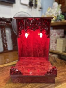 Bàn thờ thần tài gỗ MDF shop có 3sz -cao 45x30x30cm-47x37x37-cao 58x40x40cm