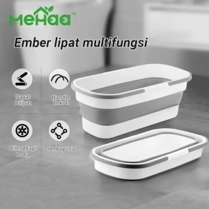 Pinkgo - MeHaa Baskom Ember Lipat Pel Laundry Multifungsi 55x25x18cm