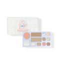 MugLeen Fluffy All In One Eyeshadow Blusher Highlight Contour Palette. 