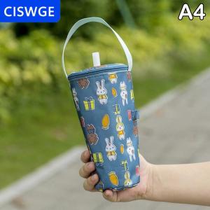 [COD] CISWGE Xách tay trà sữa Tote Túi nhiệt bảo quản túi thân thiện với môi túi xách mang cách nhiệt cup Bìa Tumbler cup phụ kiện