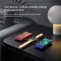 JIMA 3 In 1 Wireless Charger 15W Magnetic Charging Pad Foldable Induction For iPhone 14 13 12 11 XS XR 8 Apple Watch 8 7 Airpods Pro. 