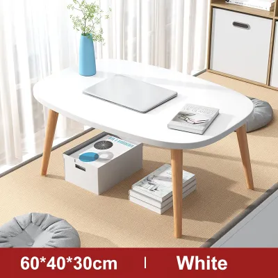 Sofya Wooden Table Bed Desk Tea Table Small Desk Small Table Bay Window Solid Wood Ground Table Coffee Table Bedroom Sitting Table Japanese Tatami 茶几桌