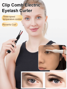 Instant Curl Electric Eyelash Curler Portable Electric Eyelash Curler Temperature Control Eyelash Curler Lasting Eyelash Ironing USB Charging