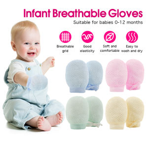 Newborn Baby Cotton Hand Mittens - 1Pc Infant Baby Binder | Baby Barut Pelekat | Mitten Glove - Ready Stock, High Quality, Malaysia Seller