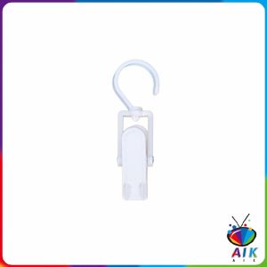 AIK ไม้หนีบผ้า พลาสติก กันลม หมุนได้ สร้างสรรค์ 360°คลิปหนีบผ้าพันคอ  hook