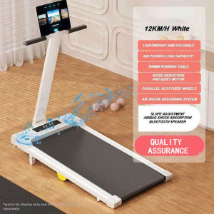 Foldable Treadmill Ultra Silent Stepper Mini Running Home