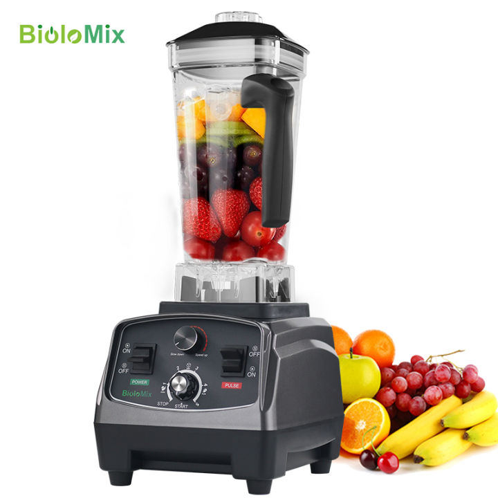 BioloMix 2L ブレンダー Biolomix 2200ワット2L bpaフリー商業グレード