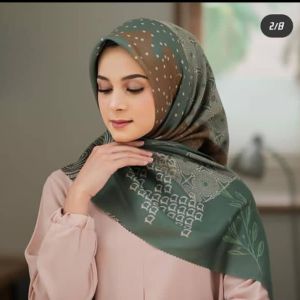 JILBAB SEGIEMPAT VOAL PREMIUM LASER CUT MOTIF TERBARU 2025