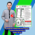 Pola Jiplak Koko Kurta Lengan Panjang [ Pola Baju Jamblang Studio ]. 