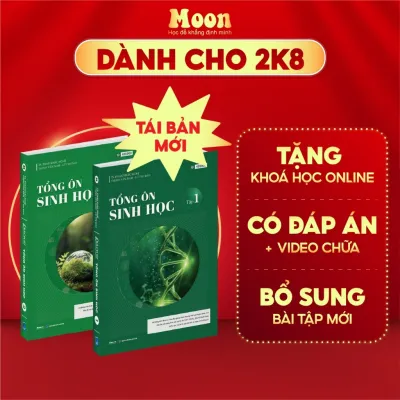 Sách Tổng Ôn Sinh Học Lớp 12 - Luyện thi tốt nghiệp THPT và Đánh giá năng lực 2026
