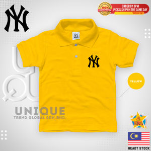 Unique OS Kids Polo Premium Quality Cotton T-Shirt Boy/Girl 3-14 Years 009