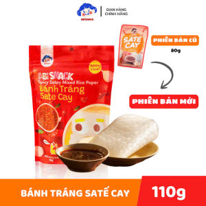 Bánh Tráng Sate Cay Vị Sốt Độc Quyền - Abi Snack - 110gram