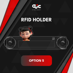 Nezha Series RFID Holder For Car RFID Tag Holder TNG RFID Sticker Holder My Frid