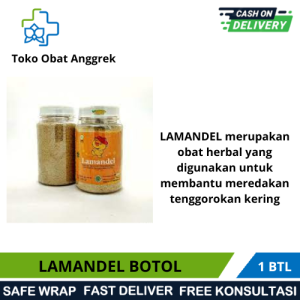 LAMANDEL BOTOL/200 GRAM/OBAT HERBAL AMANDEL