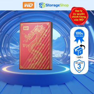Ổ cứng di động 2TB WD My Passport Ultra Limited Edition Dragon USB 3.2 Type-C
