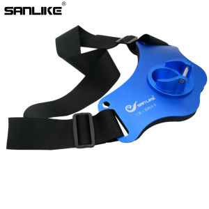 SANLIKE Fishing Tackle Saltwater Fishing Fighting Belt Aluminum Fishing Fighting Belt Tool for Big Fishing