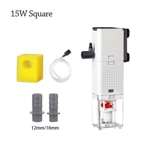 A5TG 1Pcs Bộ lọc nội bộ Bơm lọc bể cá Máy tạo sóng Chìm Bộ lọc bể cá Bền bỉ 220V Máy sục khí oxy