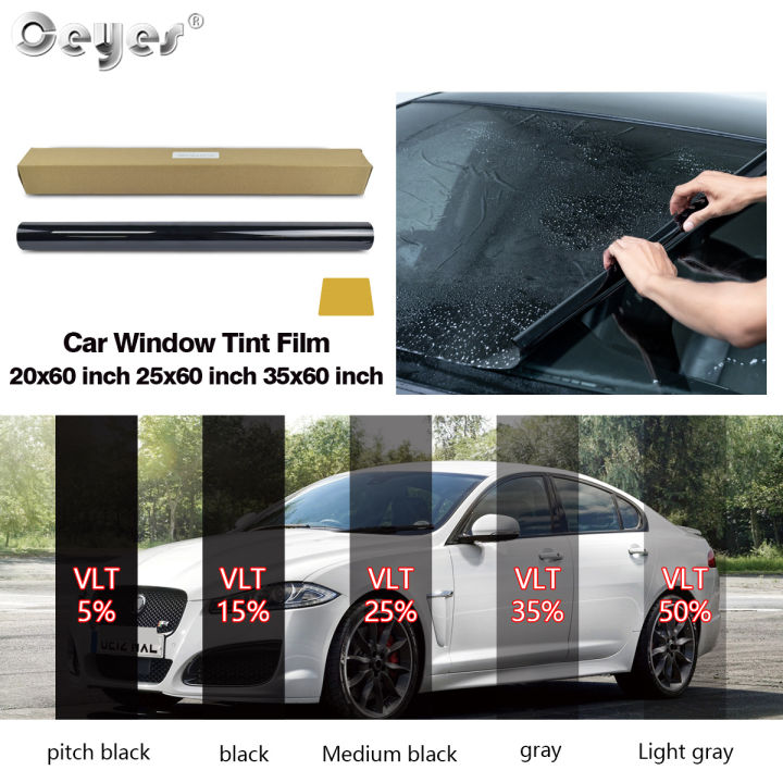 Ceyes Car Window Tint Film Sunshade Sticker 550 VLT Glass Sticker
