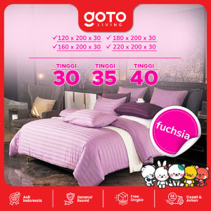 Goto Yume Bed Cover Sprei Bedcover Set Seprei Tencel Premium Lembut