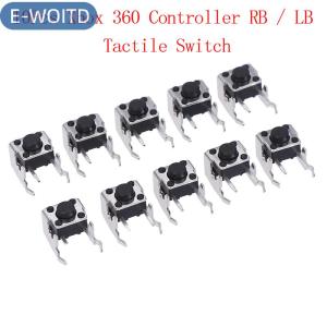 E-WOITD 10 chiếc nút bấm giảm chấn RB/lb công tắc xúc giác cho Bộ điều khiển Xbox One Xbox 360