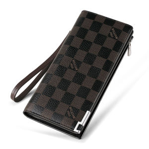 Emperor Paul Mens Wallet - High-Quality Genuine Leather Long Wallet Cowhide Money Clip Clutch Bag for Men Authentic Wholesale