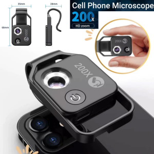 COD APEXEL Lensa Kamera HP 200X Zoom Microscope Smartphone handphone universal APL-MS002C