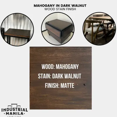 Industrial Manila King / Queen / Double Bed - Solid Wood | Mahogany | Gmelina
