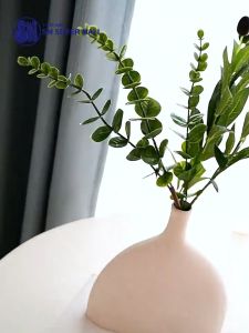 【SM Mall】Fake Eucalyptus Plant Artificial Greenery Nordic Pot for Home Office Coffee Table Bookshelf Decor