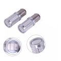 หลอดไฟท้ายรถยนต์ (หรี่+เบรค)ไม่กระพริบ  แบบขั้วเขี้ยว LED 33 SMD 1157 สีแดง 18W 12 V 1คู่[1157-ตูด2ขั้ว] 1ชิ้น. 