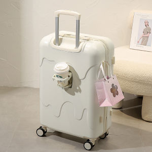 New 18"20"22"24"26"28 Inch Ladys PC Large Travel Suitcase With Silent Wheels Password Lock Trolley Roller Big Luggage For Men Free Shipping