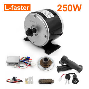 12V 24V 250W Child Karting 25H Chain drive High Speed scooter Brushed DC Motor with 27mm freewheel adapter