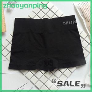 zhaoyanping Boxers Womens Seamless Mid-waist Letter Pants Shapeing And Hip Lift Pants Boxers