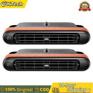 【Vktech】2PCS พัดลมเบาะรถยนต์พกพารถยนต์ไฟฟ้าพัดลมระบายความร้อนพัดลมลมพัดลมตกแต่งภายในพัดลมด้านหลังพัดลมอุปกรณ์ตกแต่งภายใน