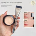 แปรงรองพื้น แปรงลงรองพื้นหัวแบน Foundation Brush แปรงแต่งหน้า แปรงเกลี่ยรองพื้น เกลี่ยง่าย ขนนุ่ม ไม่บาดหน้า 1 ชิ้น. 