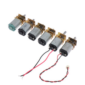 LEI Micro N20 Gear Motor Slow Speed Metal Gearbox Reducer Electric Motor DIY Toy